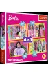 Puzzle 4w1 - Weso�y �wiat Barbie (35+48+54+70 el.) Trefl
