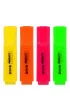 MemoBe Zakre�lacze neonowe etui 4 szt.