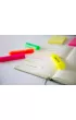 MemoBe Zakre�lacze neonowe etui 4 szt.