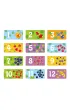 Puzzle 12 el. Duo Cyferki Jag�dki Dodo