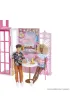 Barbie Kompaktowy domek dla lalek HCD47 Mattel