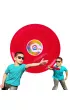 Frisbee z naklejkami Technok