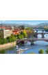Puzzle 500 el. Widok most�w w Pradze Castorland