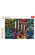 Puzzle 1500 el. Harry Potter. Na przestrzeni film�w Trefl