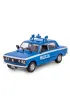 Kolekcja PRL-u Fiat 125P Milicja Daffi