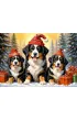 Puzzle 1000 el. Holiday Puppies 31254 CherryPazzi