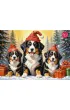 Puzzle 1000 el. Holiday Puppies 31254 CherryPazzi