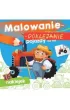 Ksi��eczka 15X15 cm Malowanie-doklejanie. Pojazdy na wsi  Naklejki SKRZAT 070903