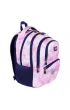 St. Majewski Plecak 4-komorowy Pink Sky 17 cali