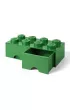 Akcesoria LEGO Podw�jna szuflada klocek do przechowywania z 8 wypustkami