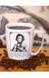 Nadwyraz.com Kubek ceramiczny bia�y Adam Mickiewicz