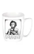 Nadwyraz.com Kubek ceramiczny bia�y Adam Mickiewicz