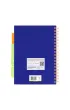 Strigo Ko�ozeszyt Pads B5 Neon granatowy linia 100 kartek