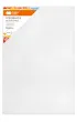 Happy Color Podobrazie bawe�niane impregnowane bia�e 40x60cm, 4mm