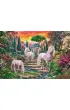Puzzle 2000 el. HQ Classical Garden Unicorns Clementoni