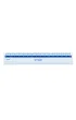 Office Products Linijka plastikowa transparentna 15 cm
