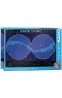 Puzzle 1000 el. Mapa ksi�yca Eurographics