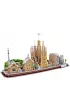 Puzzle 3D 186 el. City Line Barcelona Cubic Fun