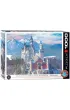 Puzzle 1000 el. Zamek Neuschwanstein zim�, Niemcy Eurographics