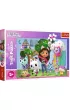 Puzzle 100 el. Koci Domek Gabi Trefl