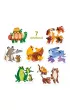 CzuCzu Moje pierwsze puzzle Maluchy 2+ Bright Junior Media