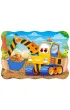 Puzzle konturowe 30 el. Yellow Digger Castorland