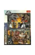 Puzzle 2x200 el. Prehistoryczny �wiat Trefl