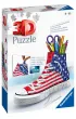Puzzle 108 el. 3D American Style Przybornik trampek Ravensburger