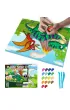 Panta Plast Zestaw do wyklejania plastelin� - Dinozaury