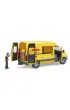 MB Sprinter DHL z figurk� kuriera i z akcesoriami