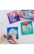 Zestaw kreatywny brokatowe kartki Disney Princess Totum