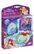Zestaw kreatywny brokatowe kartki Disney Princess Totum