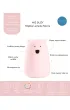 Rabbit&Friends Mi� du�y lampka silikonowa r�owa