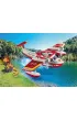 Action Heroes Playmobil Samolot stra�y po�arnej z funkcj� gaszenia po�aru 71463