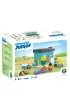 Playmobil Junior Hotel dla zwierz�t z dozownikiem pokarmu 71690