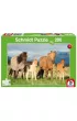 Puzzle 200 el. Konie - rodzinne zdj�cie Schmidt