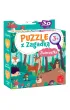 Puzzle 30 el. z Zagadk�. Zwierz�tka Kangur