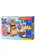 Puzzle 70 el. Kittens with Flowers Castorland