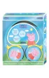 Sk�adane s�uchawki przewodowe stereo �winka Peppa z g�o�no�ci� bezpieczn� dla dzieci Lexibook HP015PP