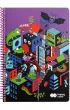 Happy Color Ko�onotatnik ME&CITY VIOLET B5 kratka, 80g 80 kartek