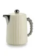 HowHomely Serwis kawowy Luca Silver Cream