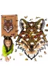Puzzle drewniane eko 120 el. Zaczarowany lis A3 Maksik