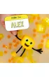 Glo Pals Posta� do k�pieli Alex - zestaw z dwiema kostkami sensorycznymi �wiec�cymi w wodzie