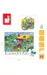 Puzzle obserwacyjne w walizce Farma 3+ Janod