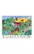 Puzzle obserwacyjne w walizce Farma 3+ Janod