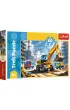 Puzzle 60 el. Traktor koparko - �adowarka Trefl