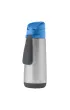 b.box Butelka termiczna z ustnikiem sportowym Blue Slate 500 ml