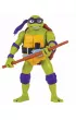 Wojownicze ��wie Ninja. Zmutowany chaos. Donatello Deluxe z d�wi�kiem, figurka, 14 cm