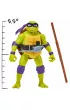 Wojownicze ��wie Ninja. Zmutowany chaos. Donatello Deluxe z d�wi�kiem, figurka, 14 cm