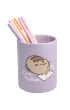 Violet Pusheen Kubek gliniany na biurko